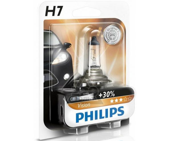 PHILIPS Vision, 12V, 55W, H7
